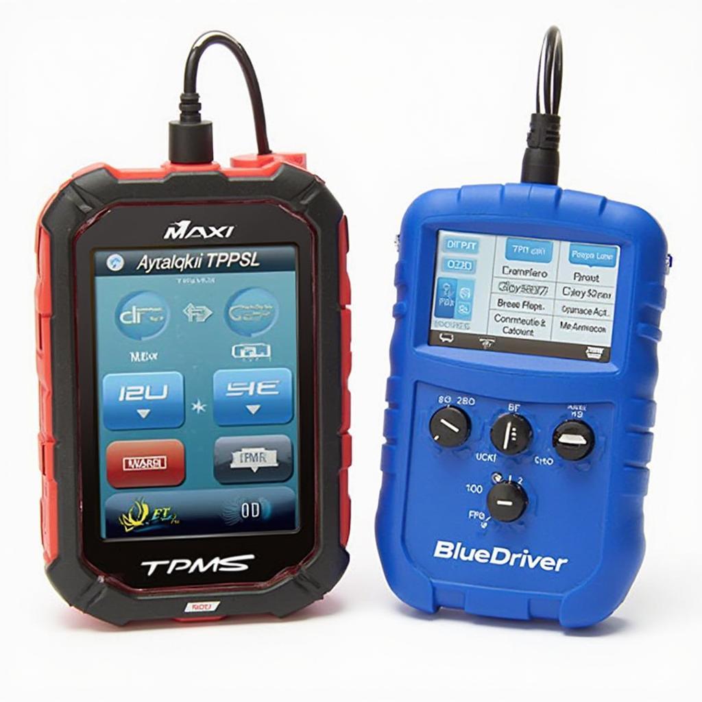 Maxi TPMS Tool and BlueDriver OBD2 Scanner