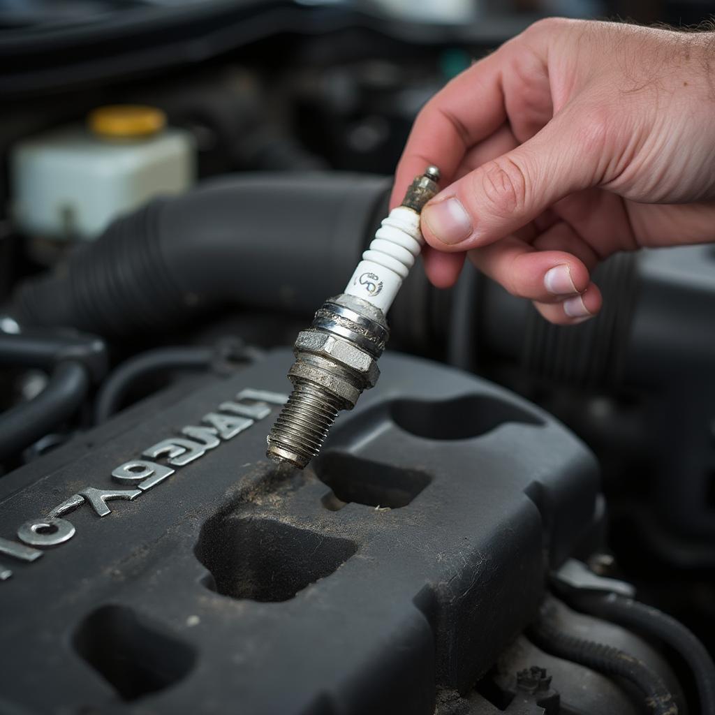 Mazda OBD2 P0304 Spark Plug Inspection