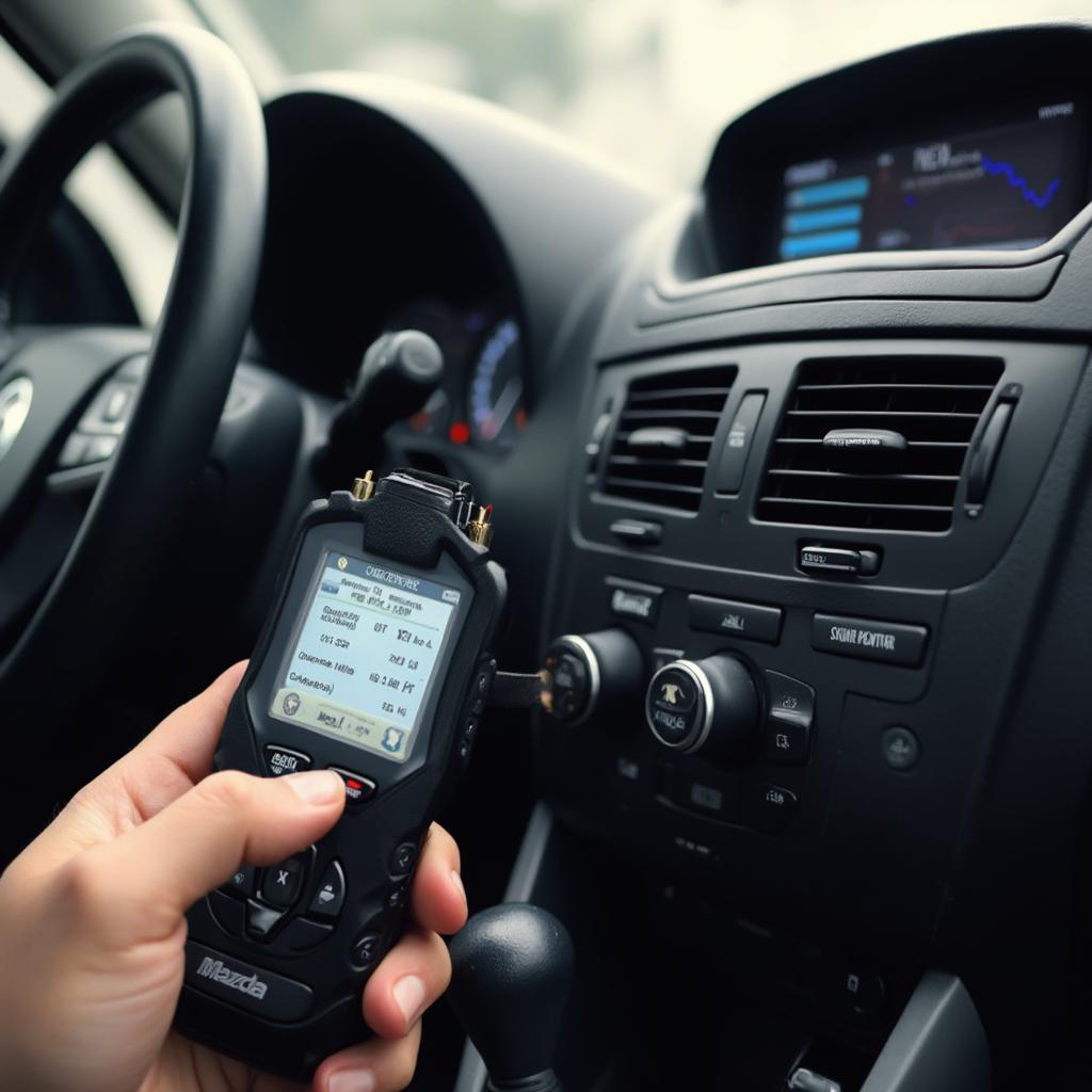 Connecting an OBD2 Scanner to a Mazda Tribute