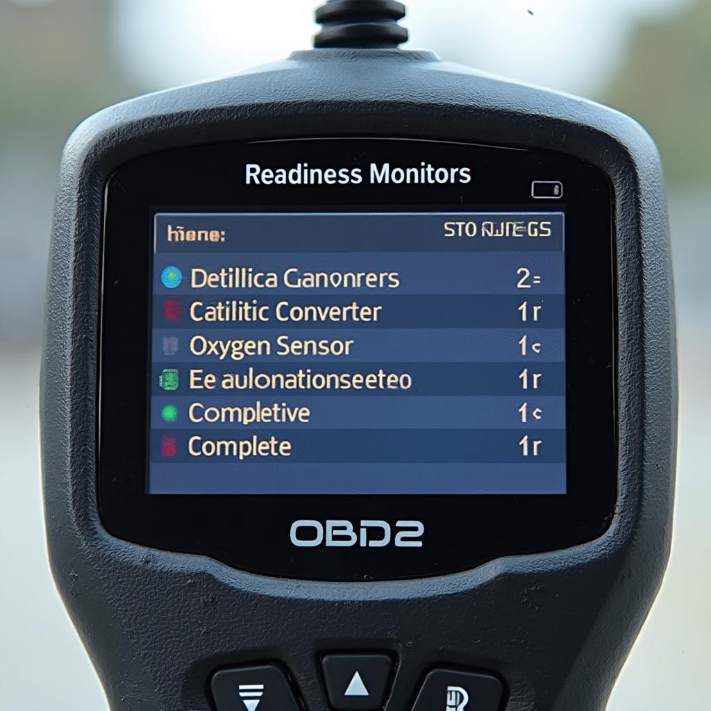 Maryland OBD2 Emissions Readiness Monitors