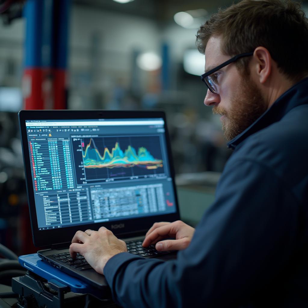 Mechanic Interpreting OBD2 Codes