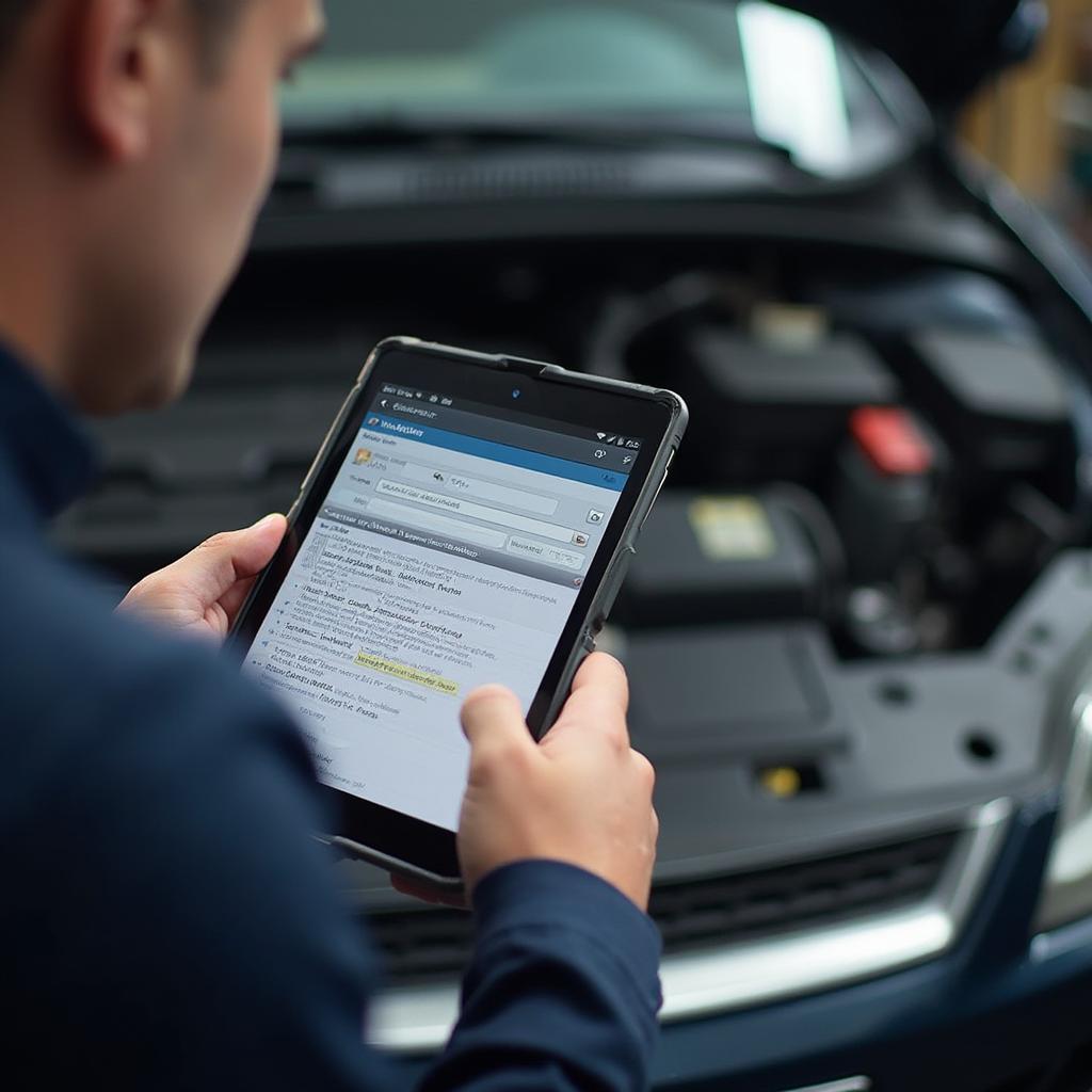 Mechanic Using OBD2 Code Reference Pro APK