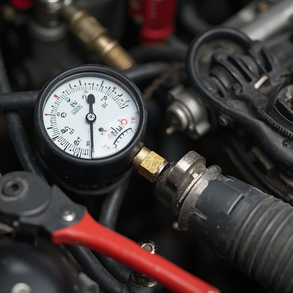 Mechanical Oil Pressure Gauge Installation