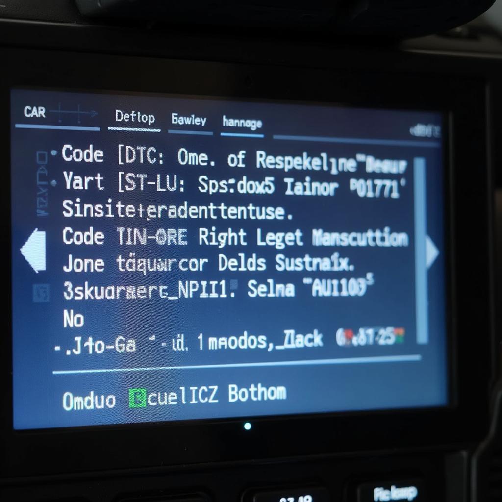 Mercedes-Benz OBD2 Scanner Reading DTC