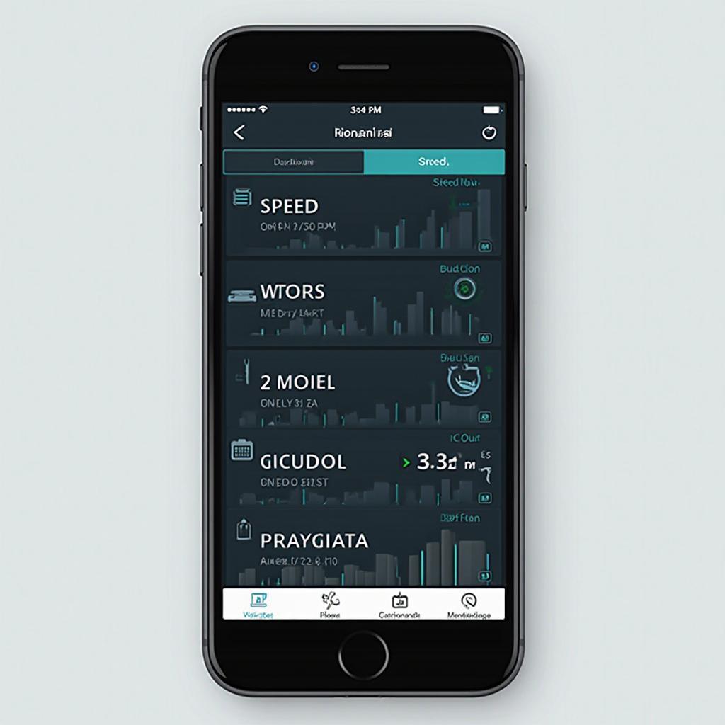 Mercedes OBD2 app dashboard displaying real-time engine data