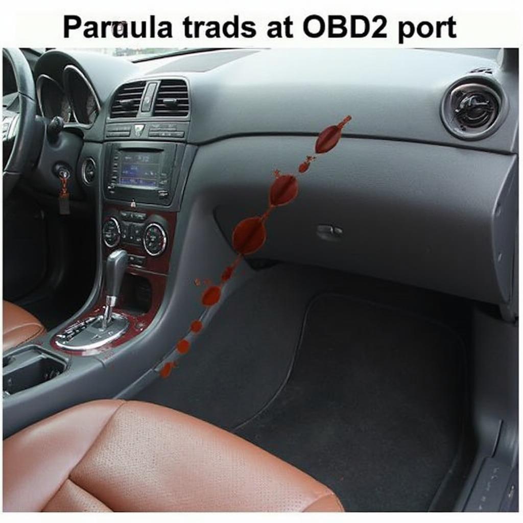 Locating the OBD2 Port in a Mercedes