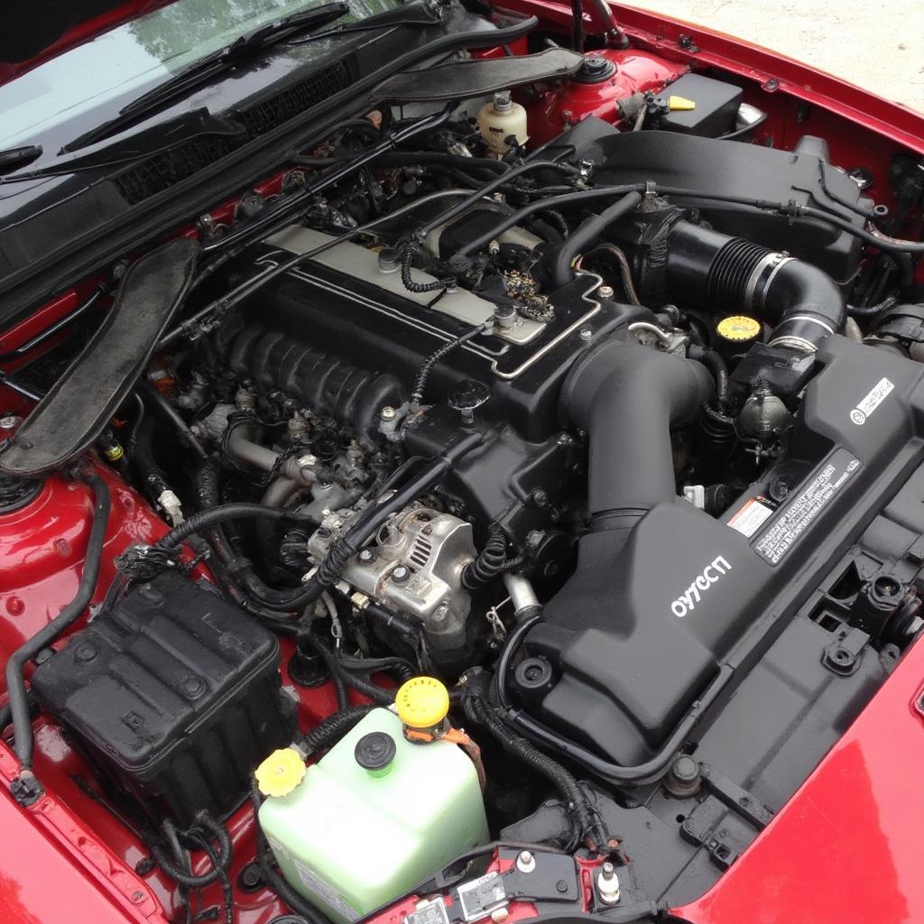 MK3 Supra Engine Bay