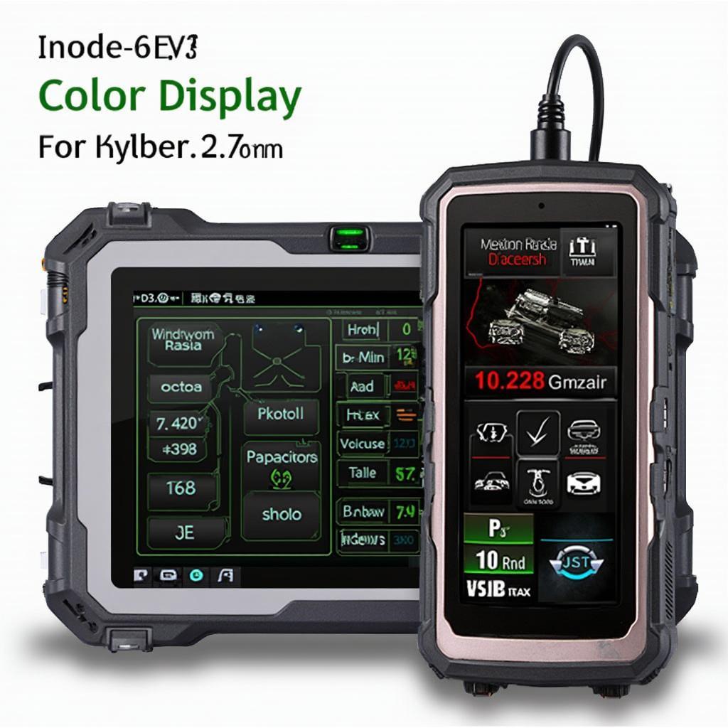 Modern OBD2 Scanner with Display