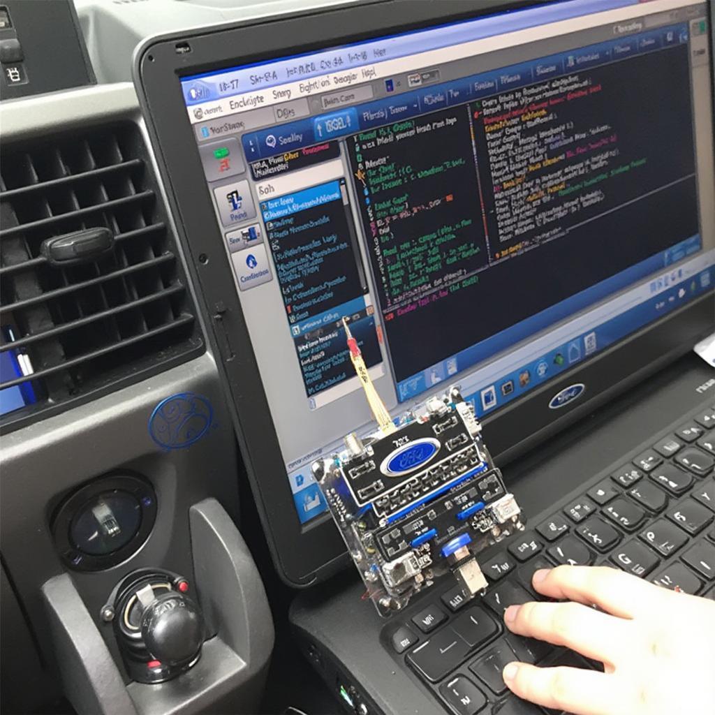 Modified USB OBD2 Scanner for Ford Diagnostics