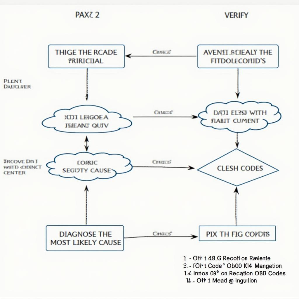 Diagnostic Process for Multiple OBD2 Codes