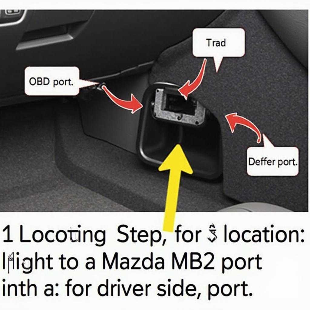 MX6 NAF OBD2 Port Location