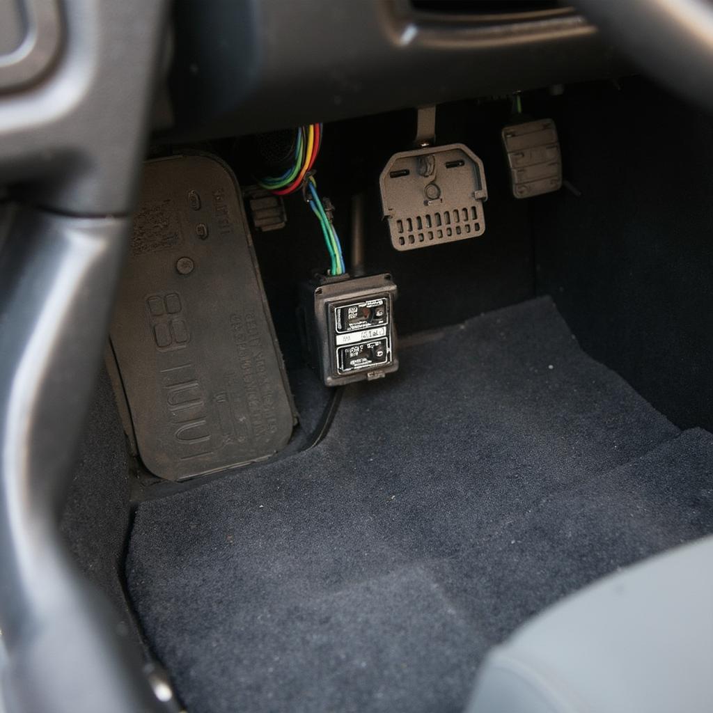 NA Miata OBD Connector Location