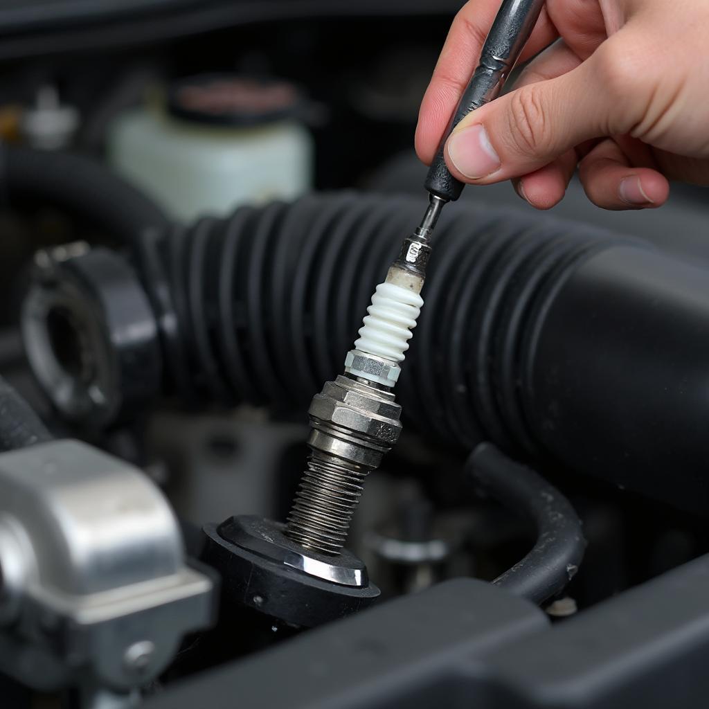 Installing a New Spark Plug