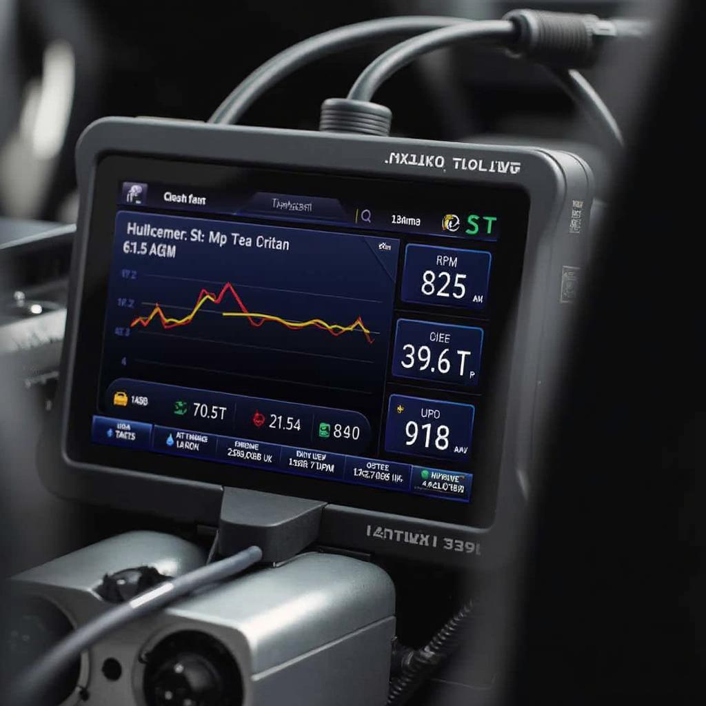 Nexiq OBD2 Interface Displaying Data