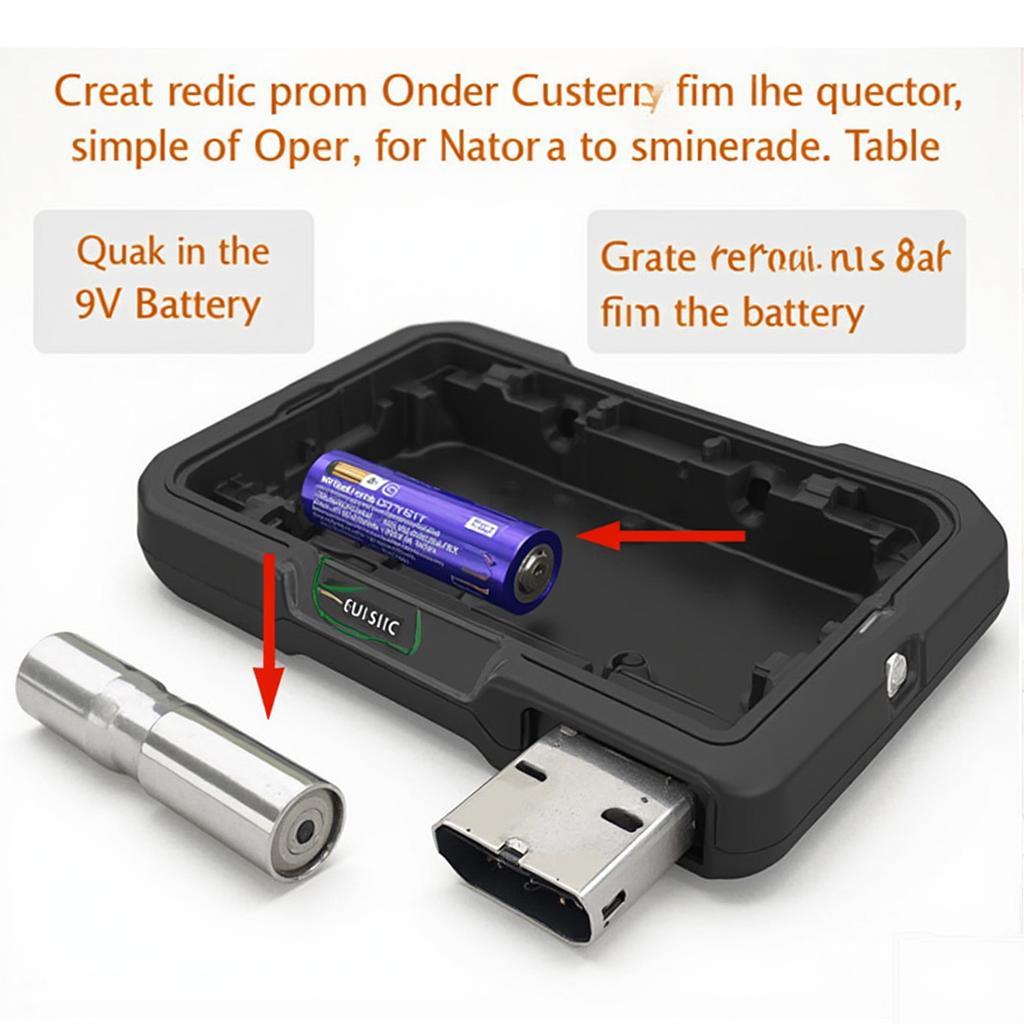 Nexpeak NX501 OBD2 Scanner Battery Location