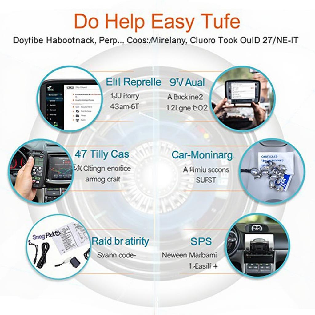 Nexpeak OBD2 NX501 Display Showing Features