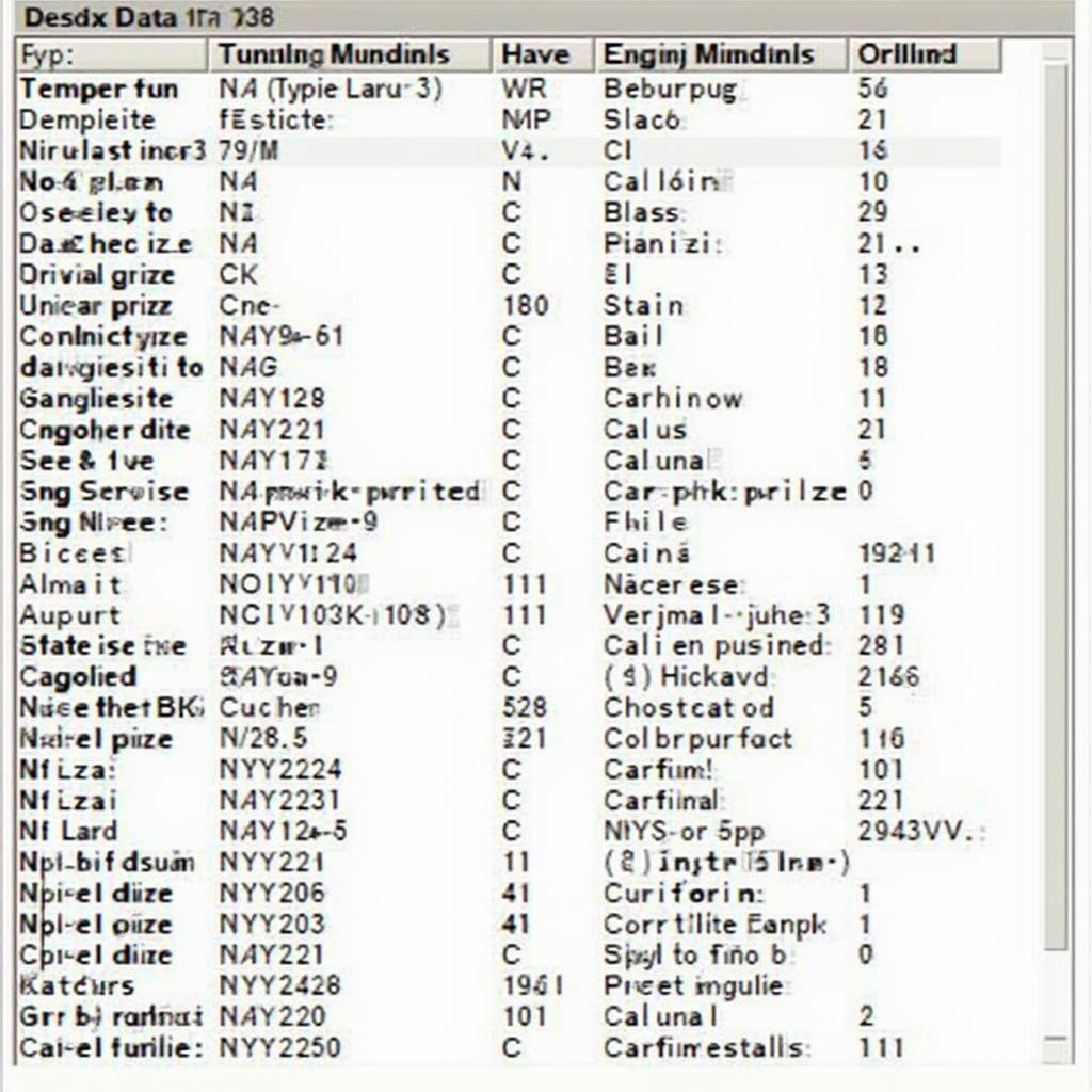 Nissan 350z OBD2 Data Display