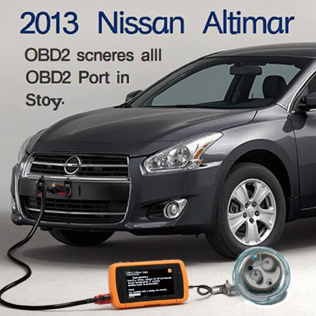 Using an OBD2 Scanner on a Nissan Altima