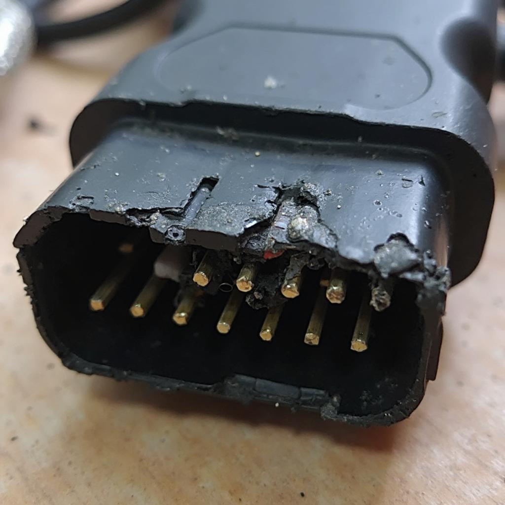 Nissan Kicks OBD2 Port Damaged Connector