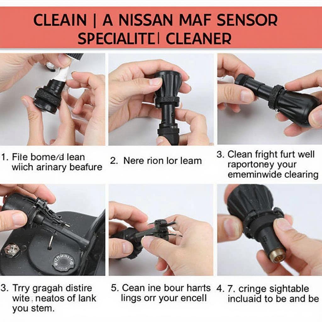 Cleaning a Nissan MAF Sensor