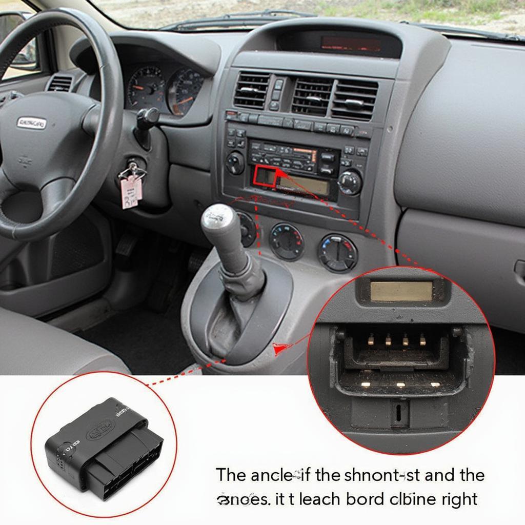 Nissan Patrol 2001 OBD2 Port Location