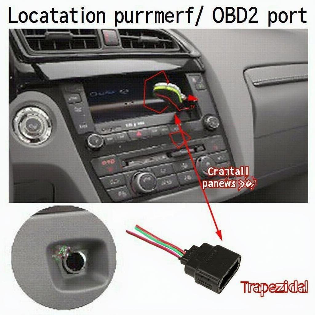 Nissan Rogue 2016 OBD2 Port Location