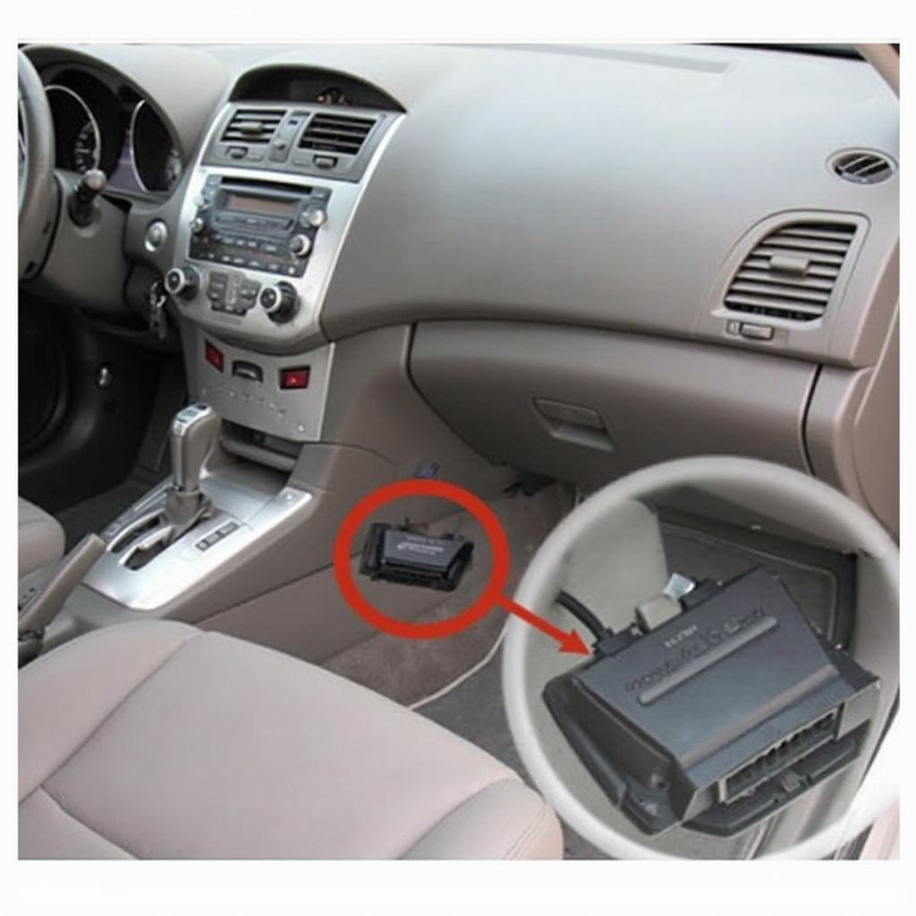 Nissan Sentra OBD2 Port Location