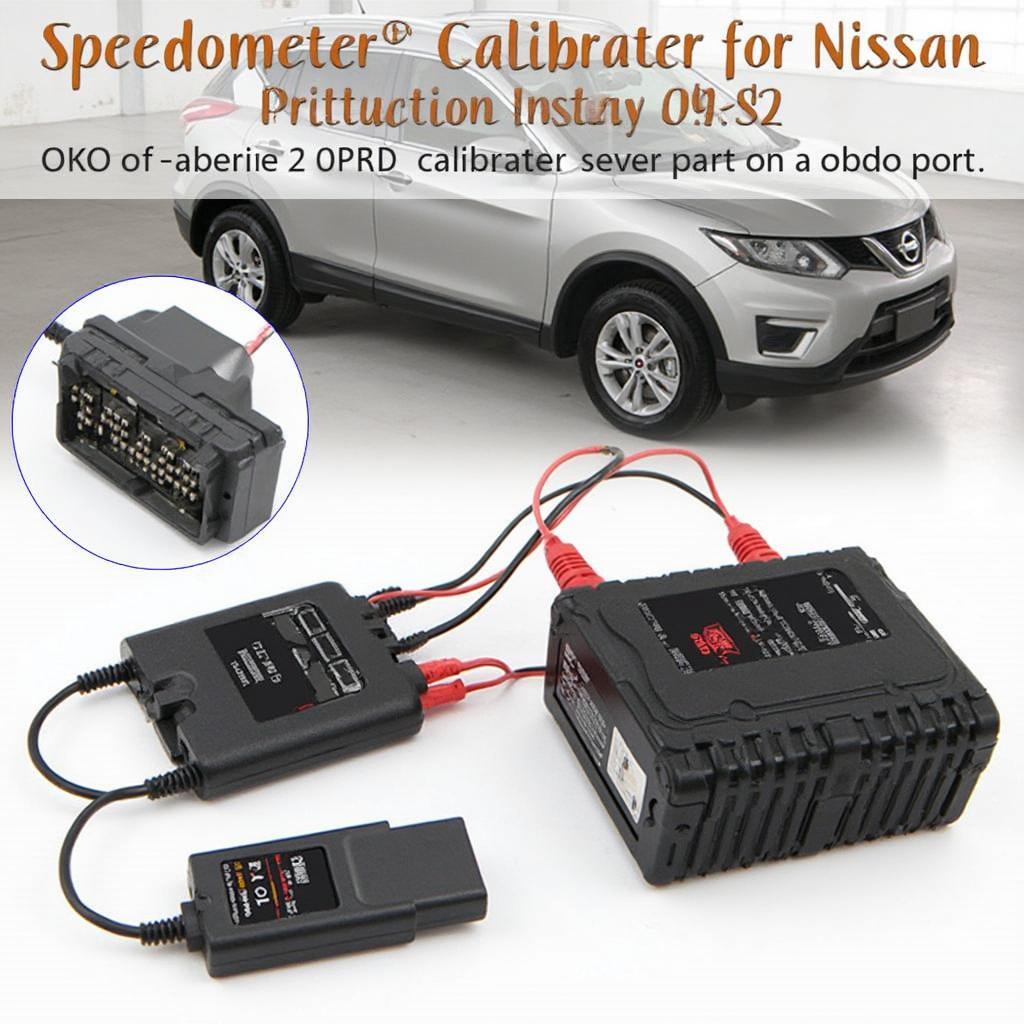 Nissan Speedometer Calibration OBD2 Tool Adjustment