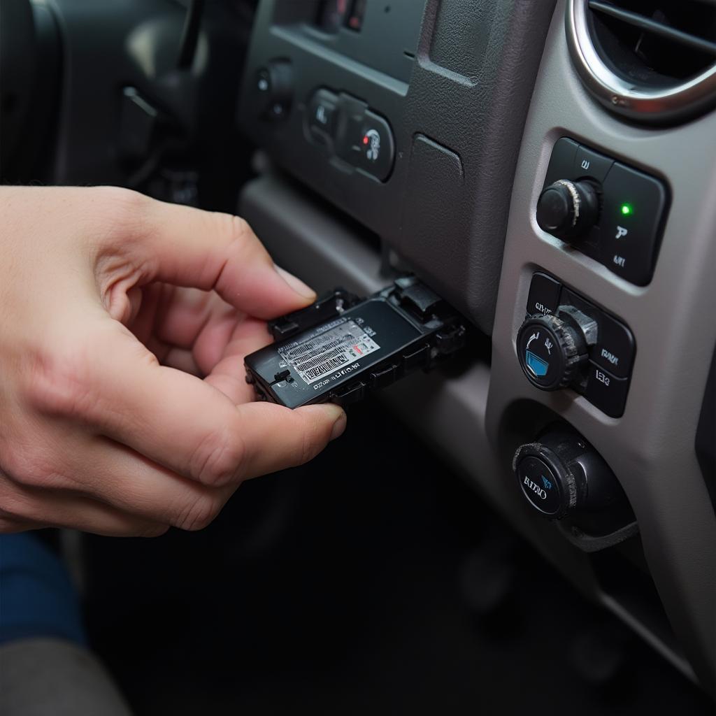 Installing a Nitro OBD2 Chip on a 6.0 Powerstroke Diesel Engine