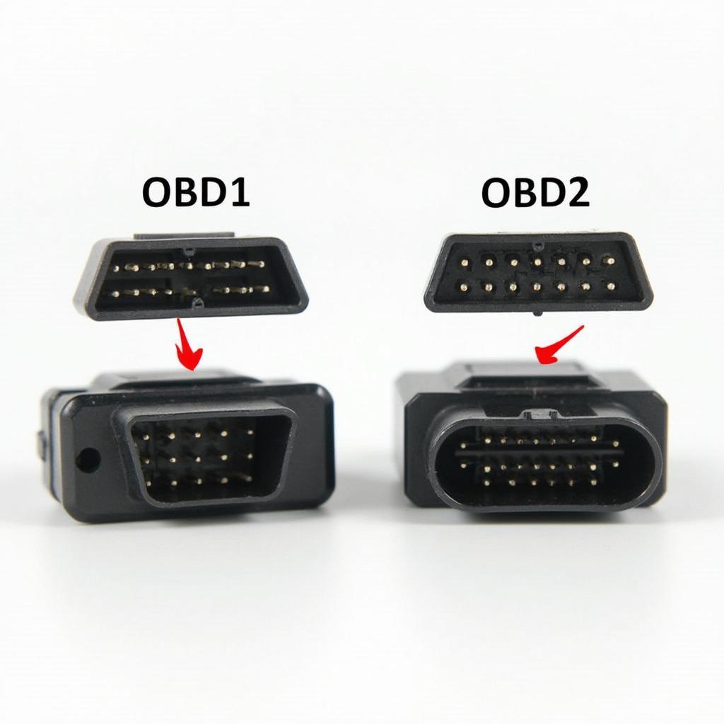 Comparing OBD1 and OBD2 Connectors