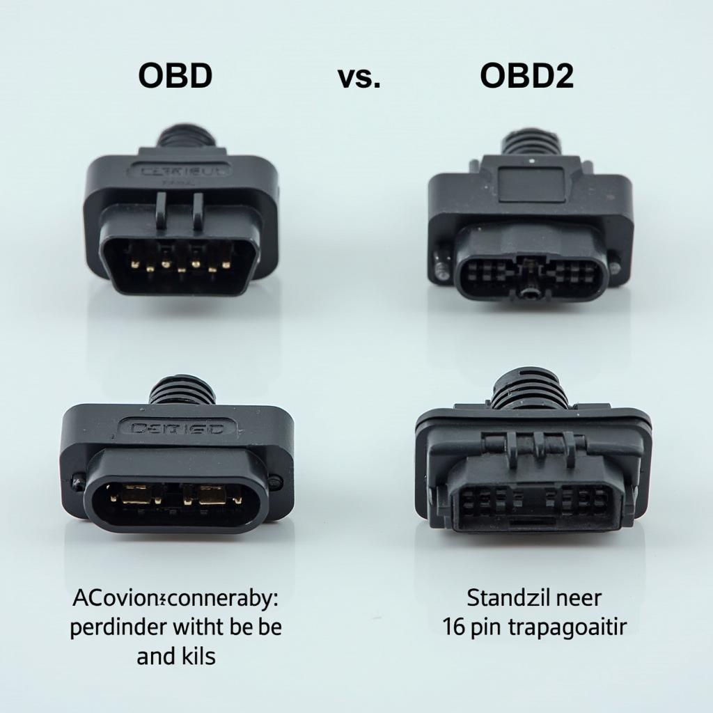 OBD vs OBD2 Connector Comparison