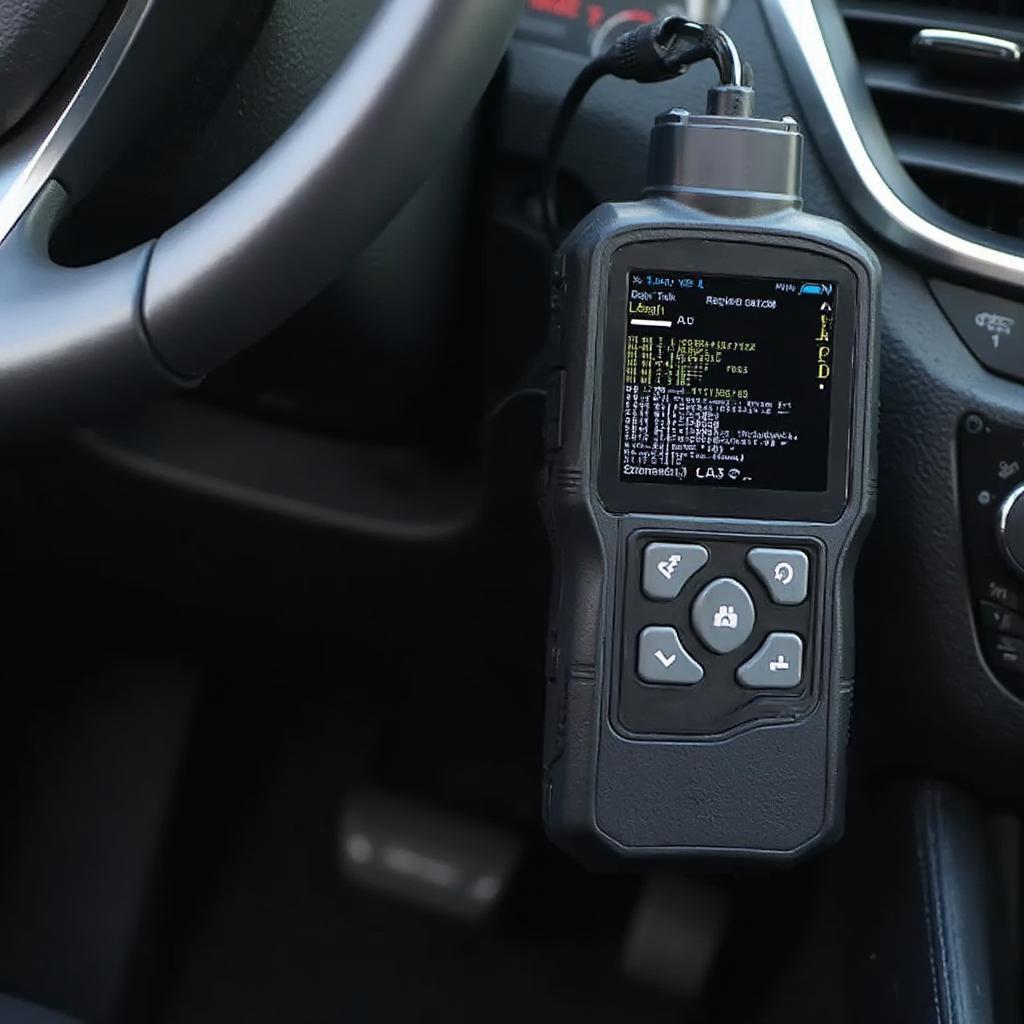 OBD1 Code Reader in Use