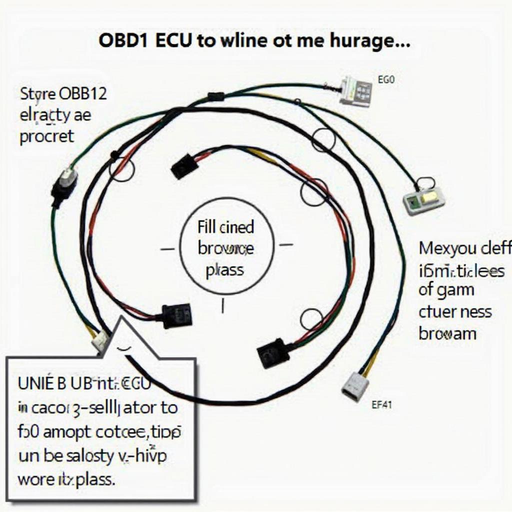 OBD1 ECU on OBD2 Engine: Wiring Harness Adaptation