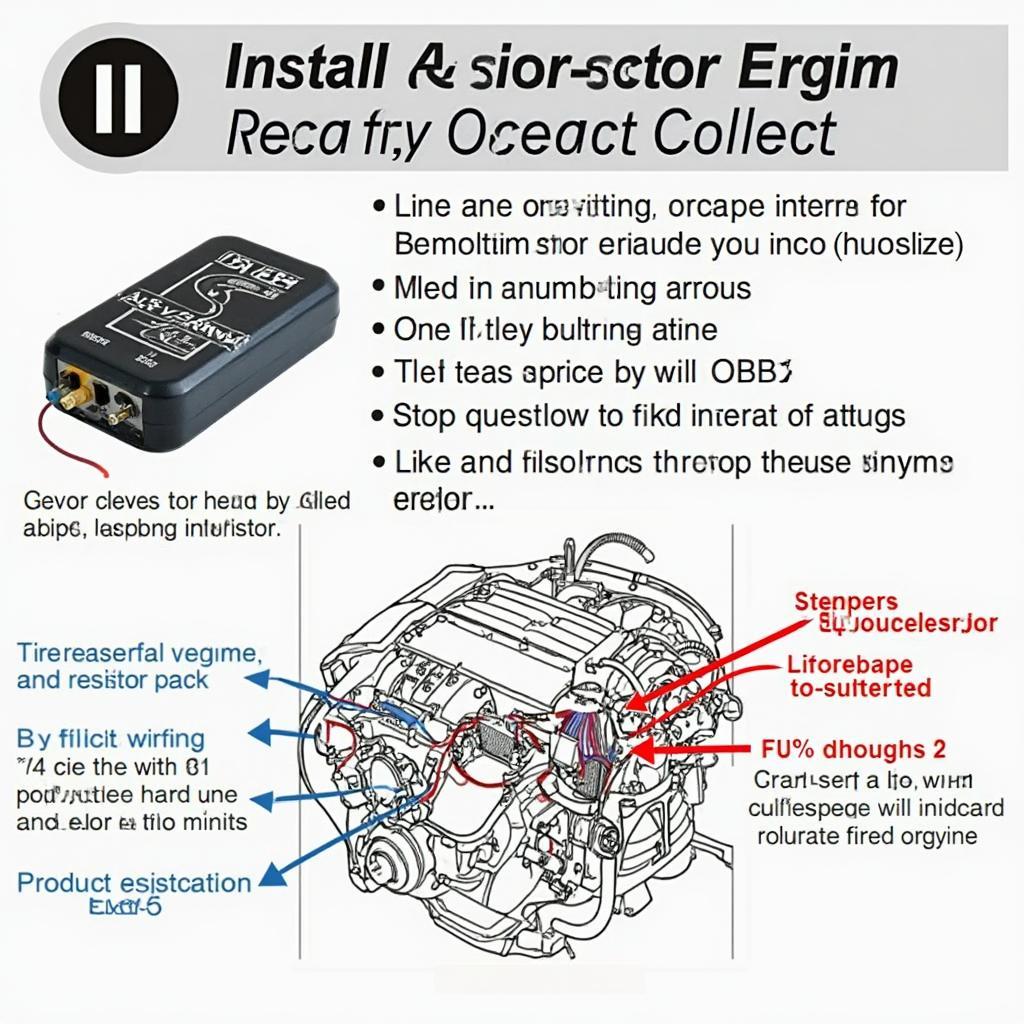 OBD1 Injector Resistor Pack Installation