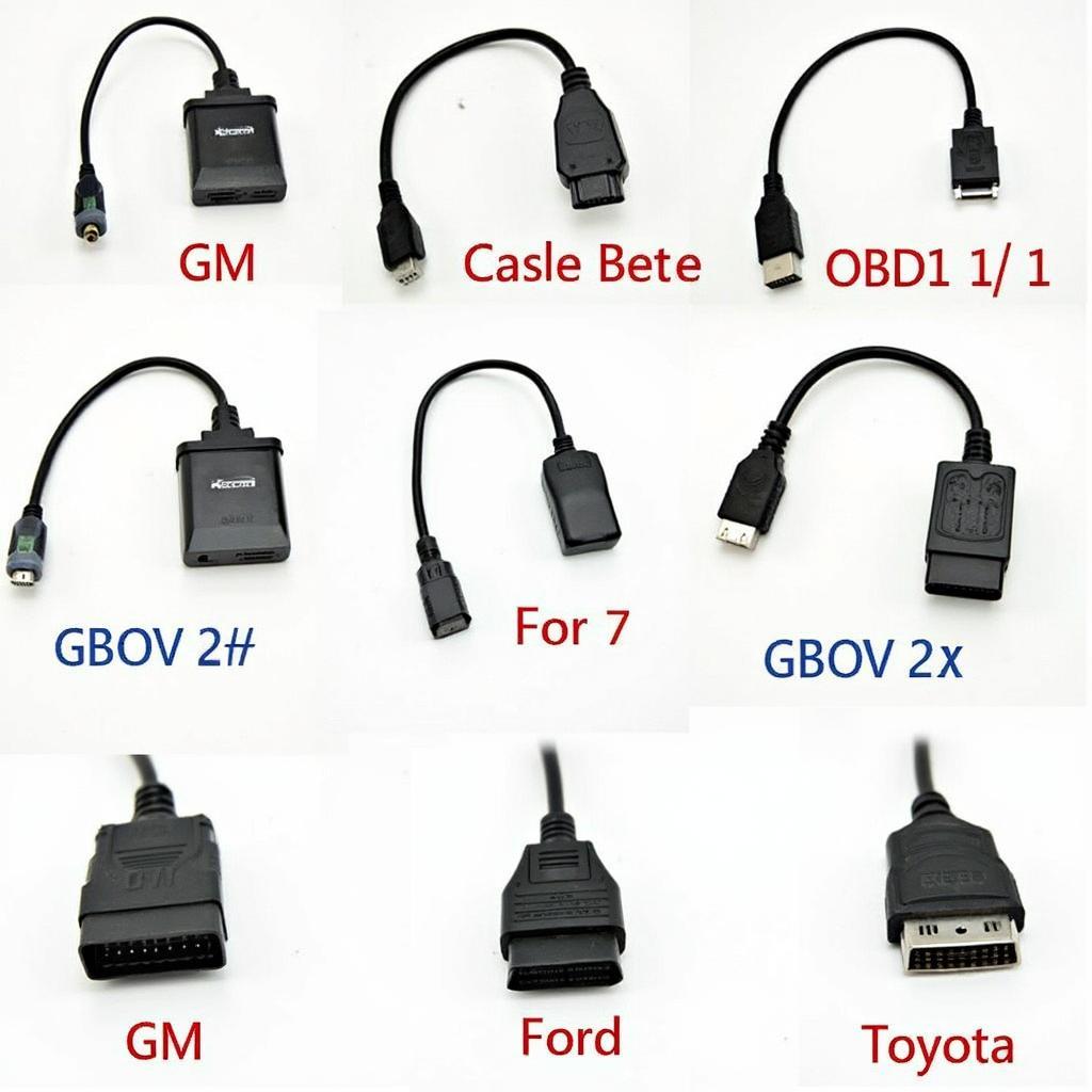 Different Types of OBD1 to OBD2 Converters