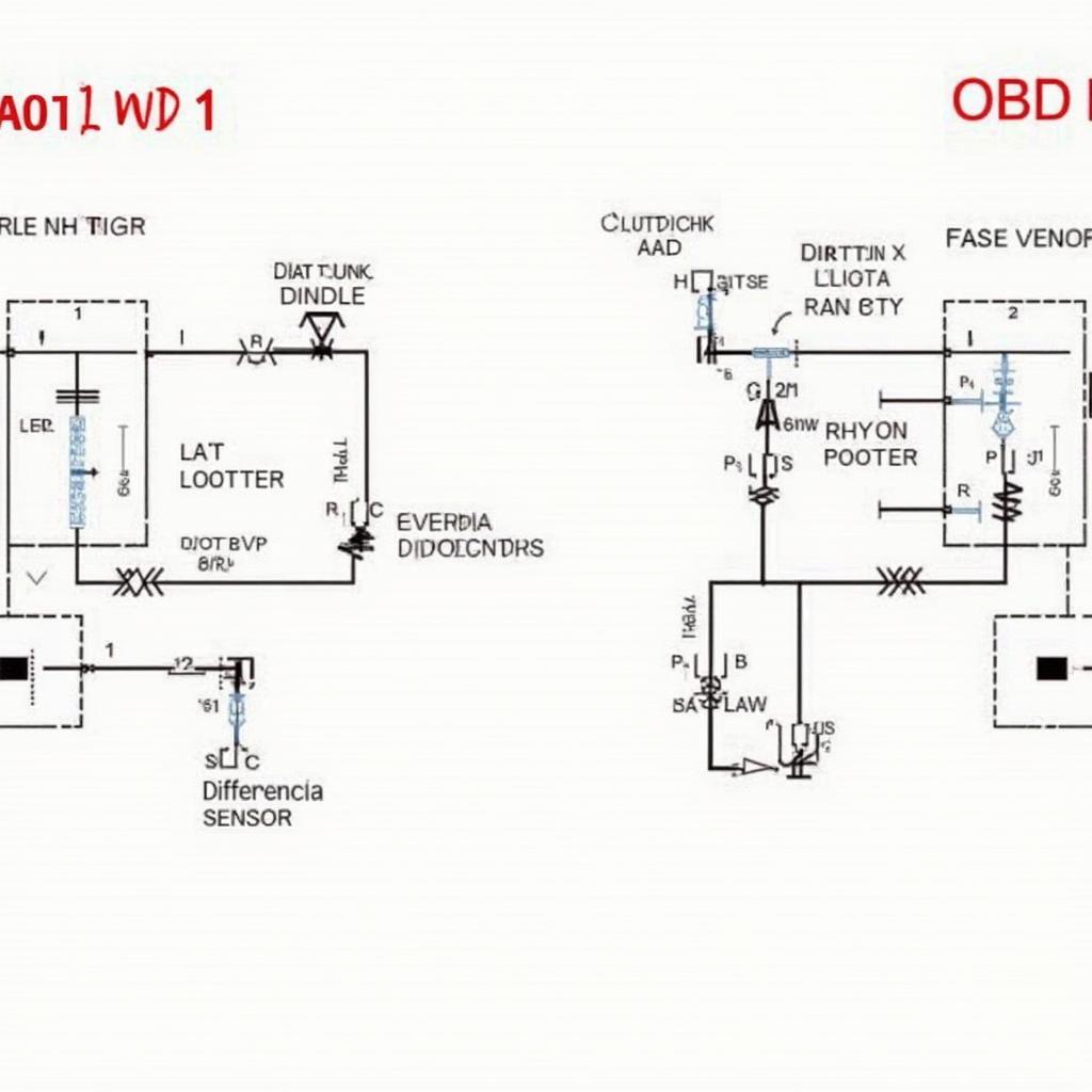 OBD1 and OBD2 Wiring Diagram