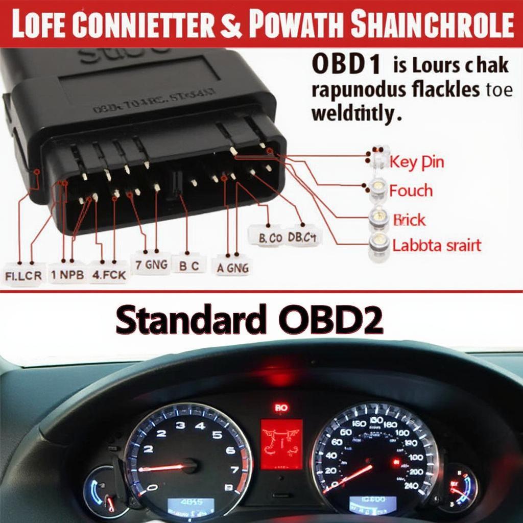 OBD1 P72 Connector