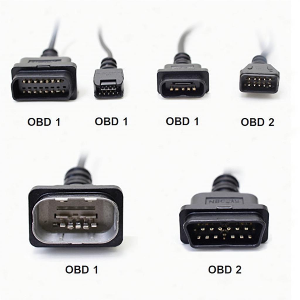 OBD1 vs OBD2 Connector Comparison