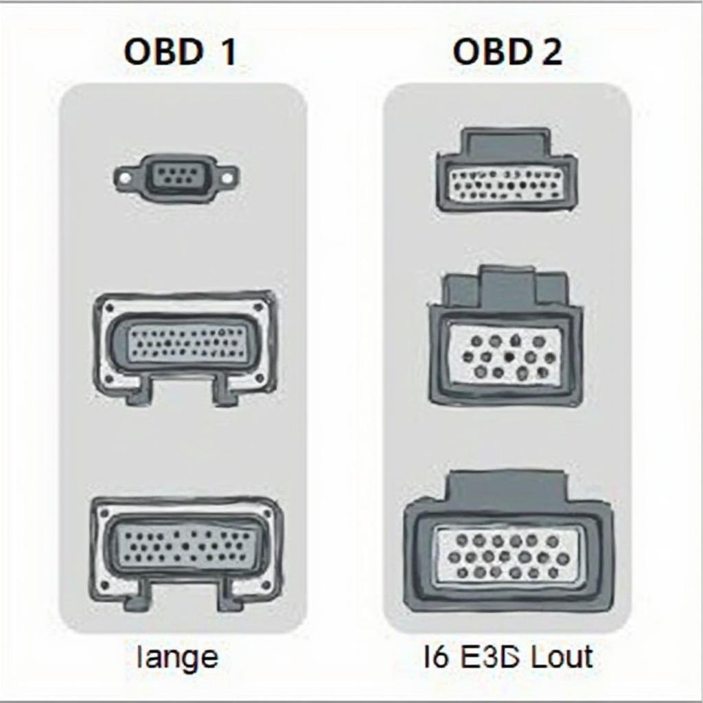 OBD1 vs OBD2 Connectors Comparison