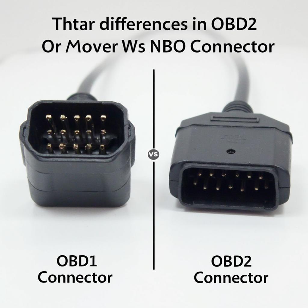 OBD1 vs OBD2 Connectors