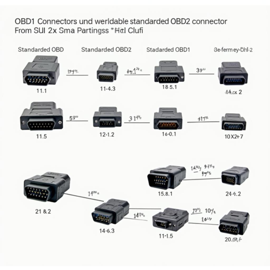 OBD1 vs OBD2 Connectors