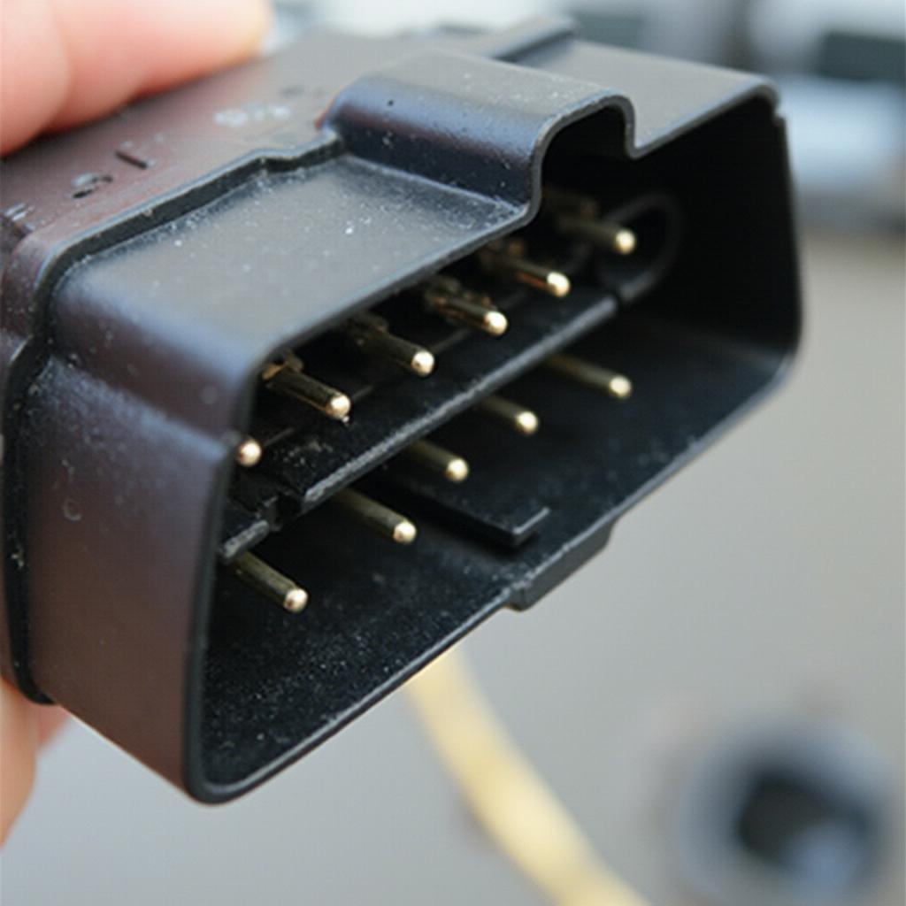 OBD2 A Connector Close-up