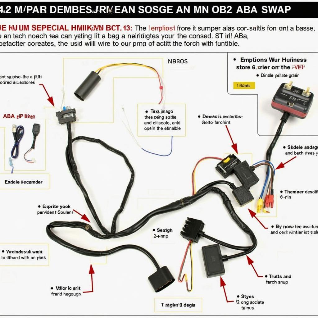 OBD2 ABA Swap Wiring Harness Adaptation