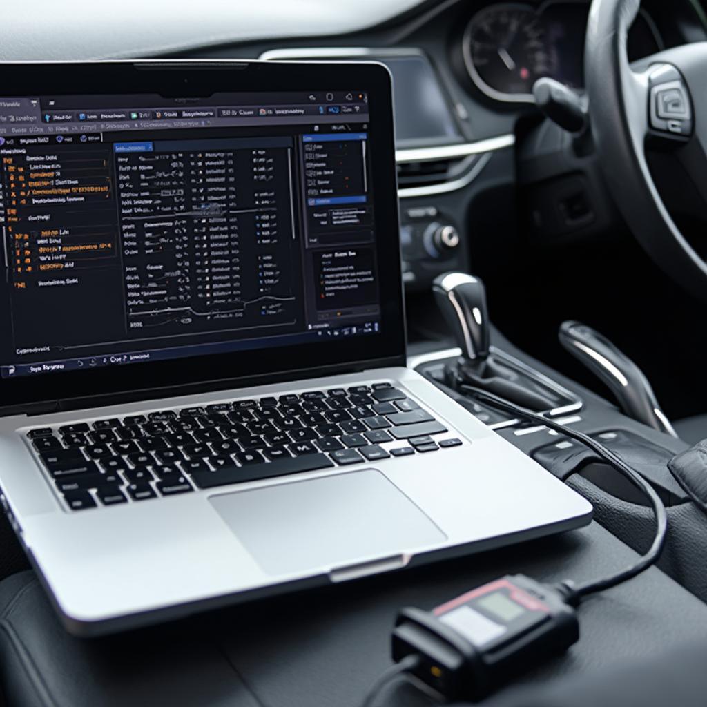 Connecting OBD2 Interface to Laptop for ABS Diagnostics