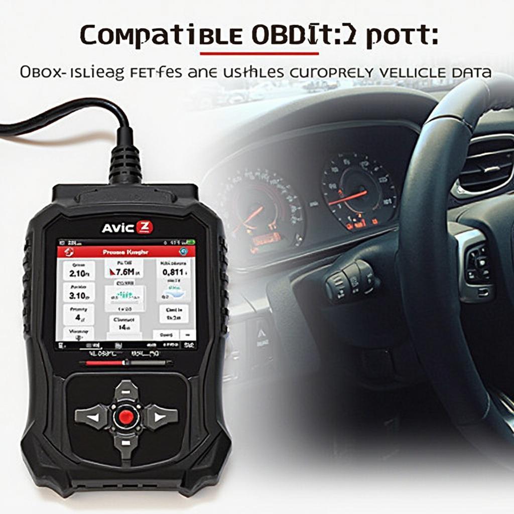 OBD2 Adapter Compatible with Pioneer Avic-Z3