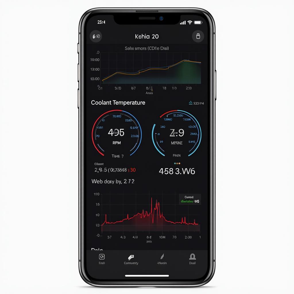 OBD2 Advanced App Live Data Display