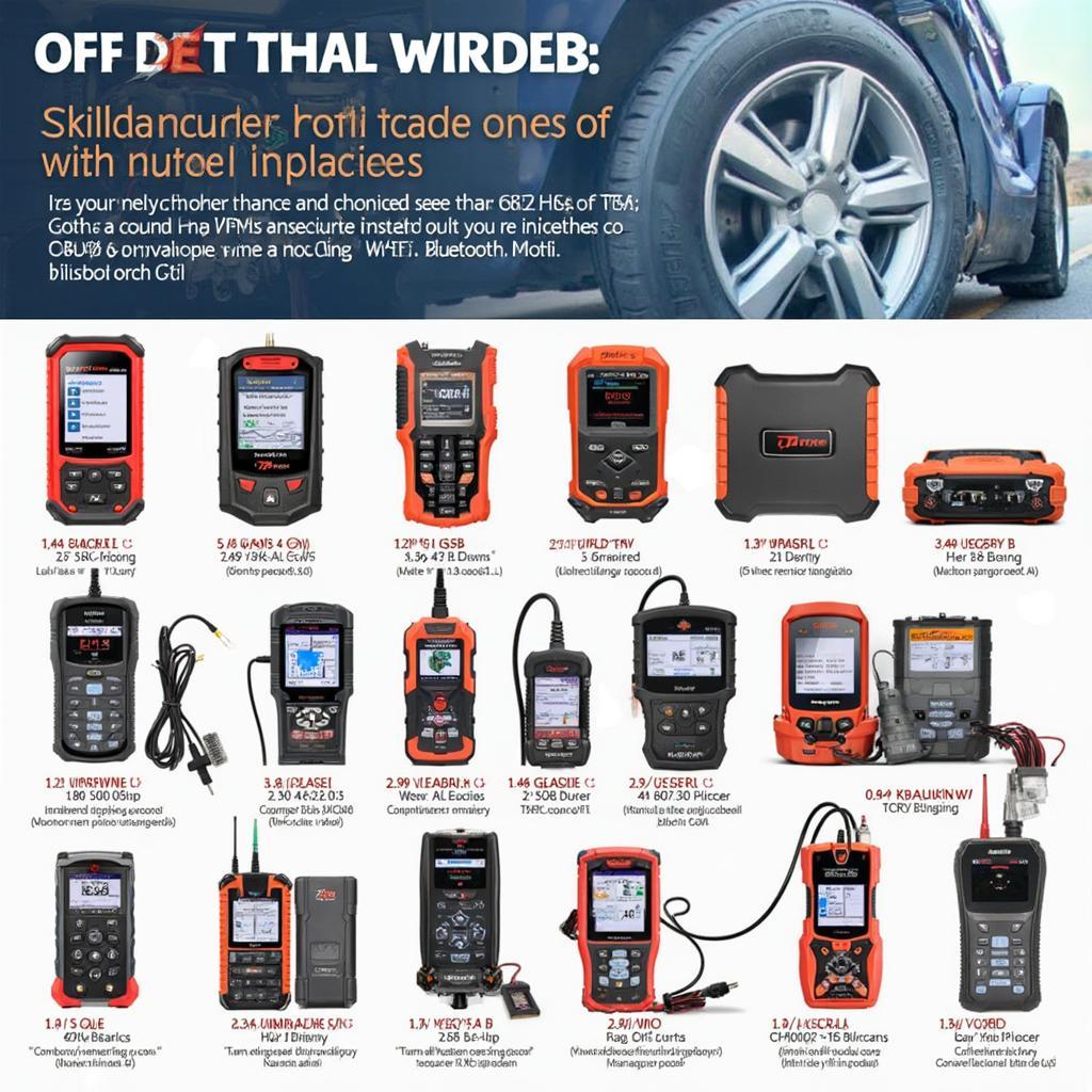 OBD2 and TPMS Tools for Car Maintenance