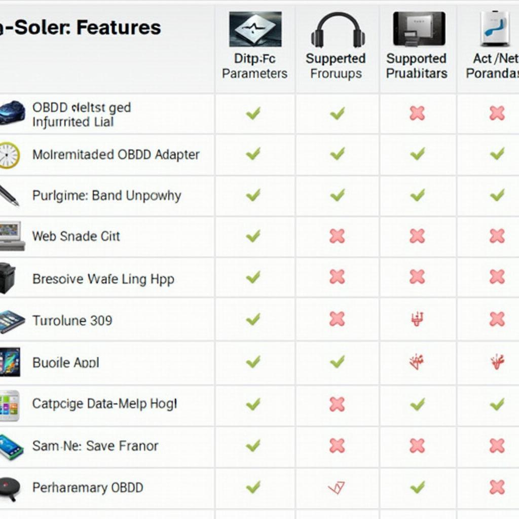 OBD2 App Features Comparison