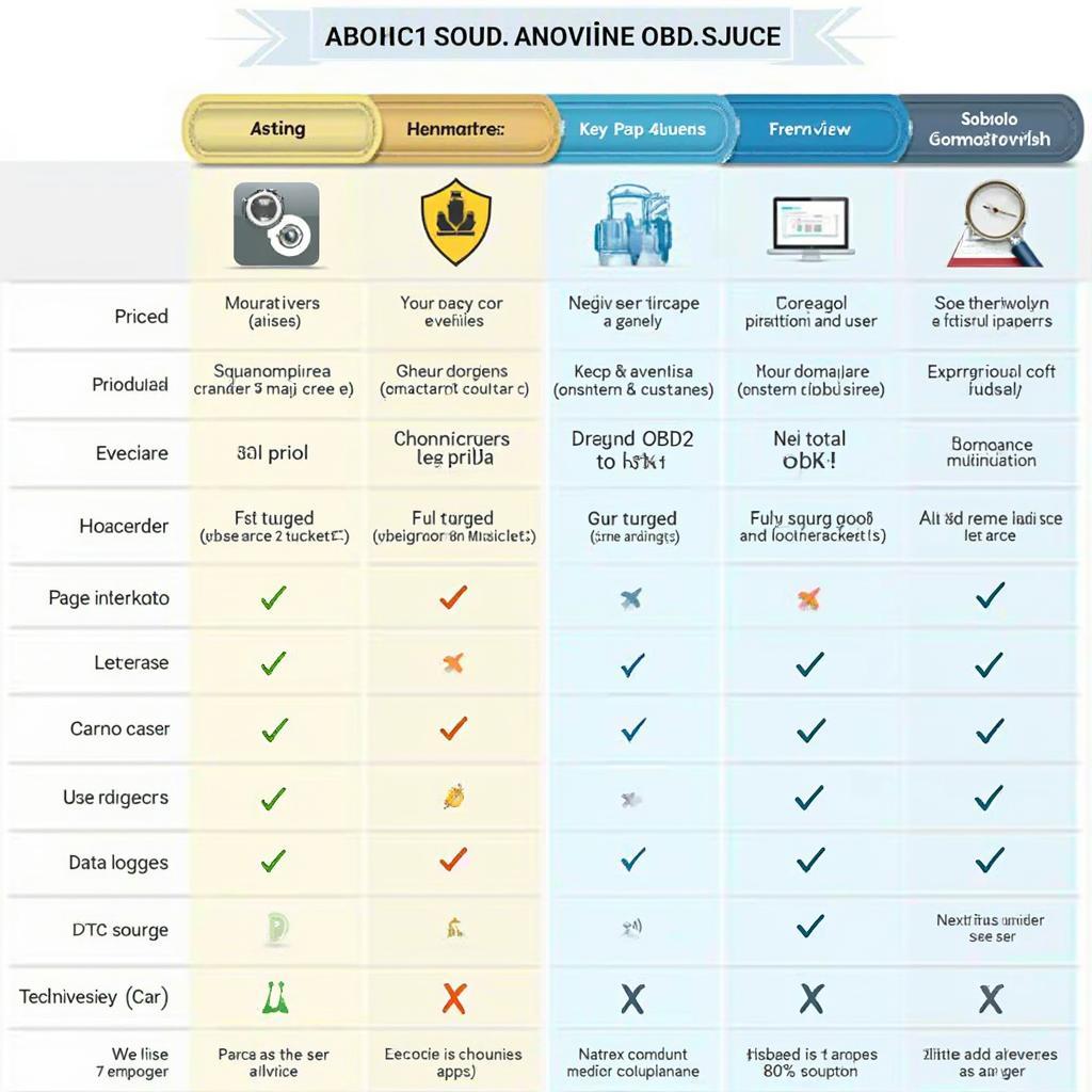 OBD2 App Features Comparison