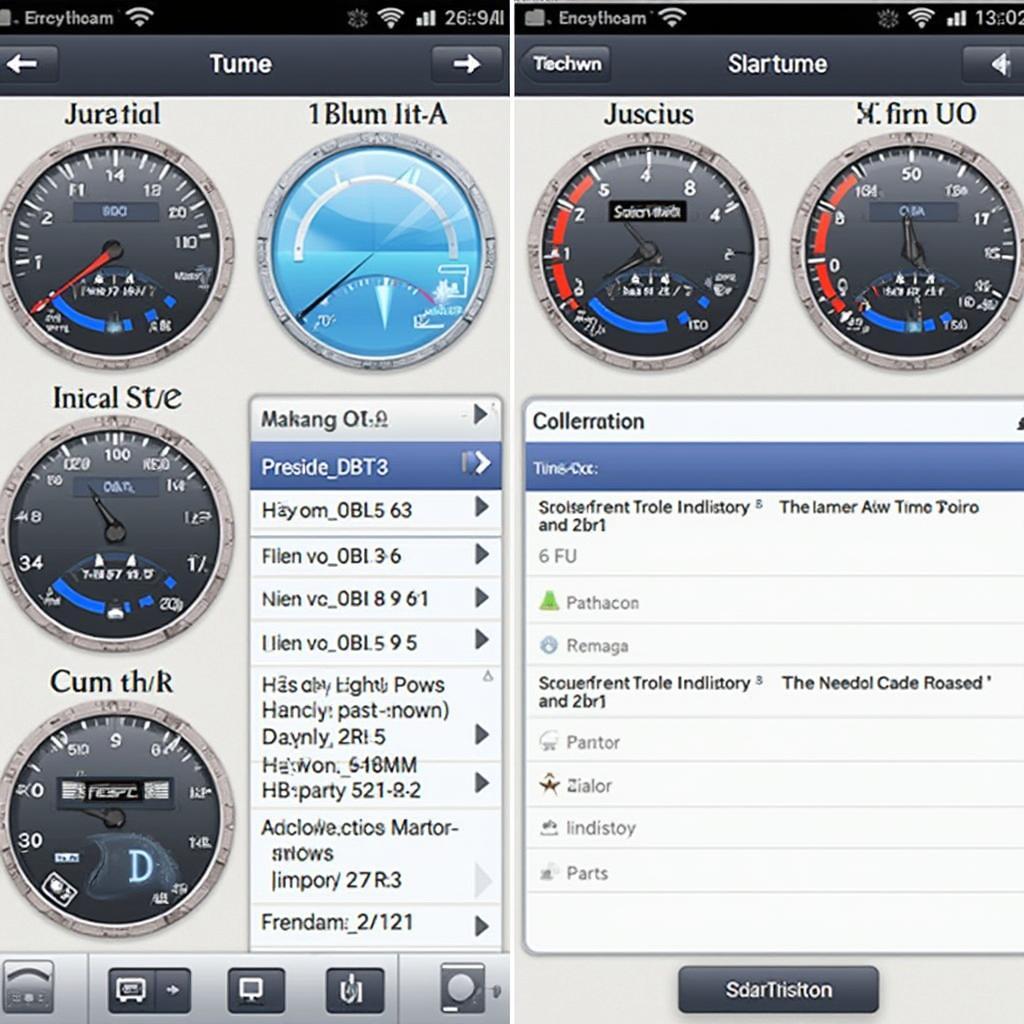 OBD2 App Features: Dashboard and DTCs